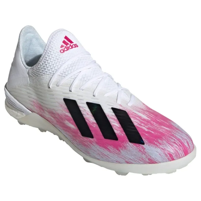 Adidas X 19.1 Tf M EG7135 voetbalschoenen veelkleurig wit