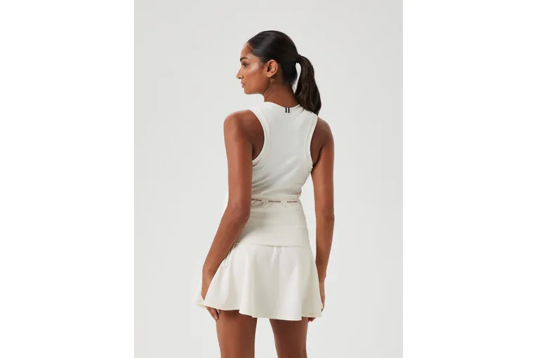 Bjorn Borg Ace rib tanktop gebroken wit dames