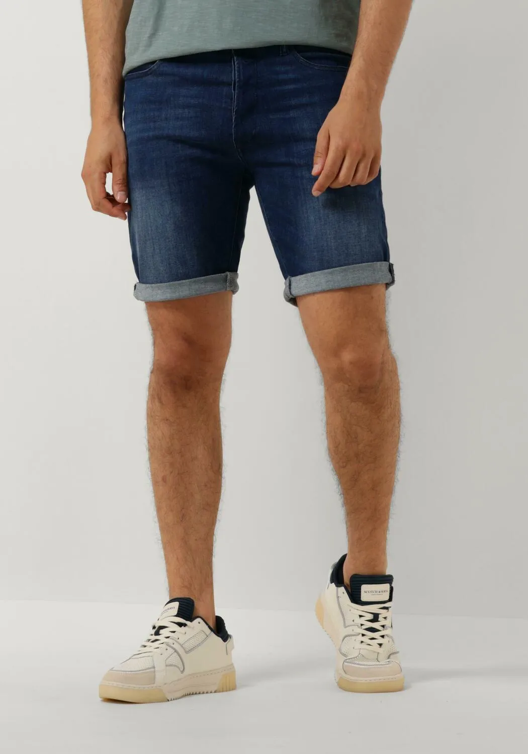 lichtblauwe replay shorts rbj.981 short