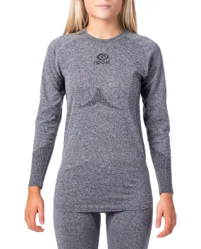 Ondershirt Rip Curl Women Gum Layer Top Jet Black